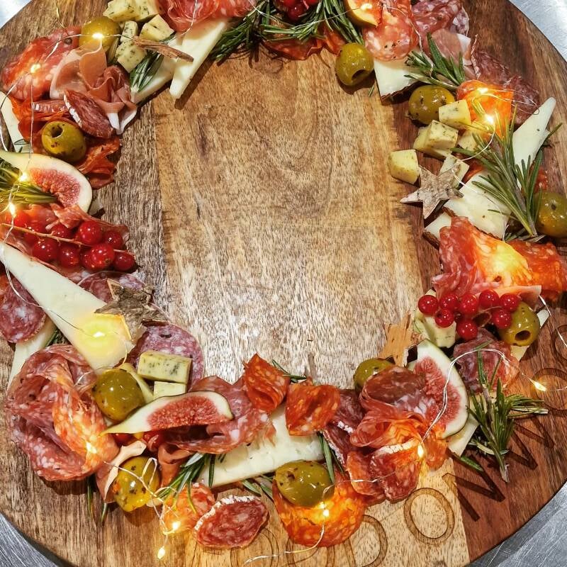 De Borrelkrans / Kerstkrans