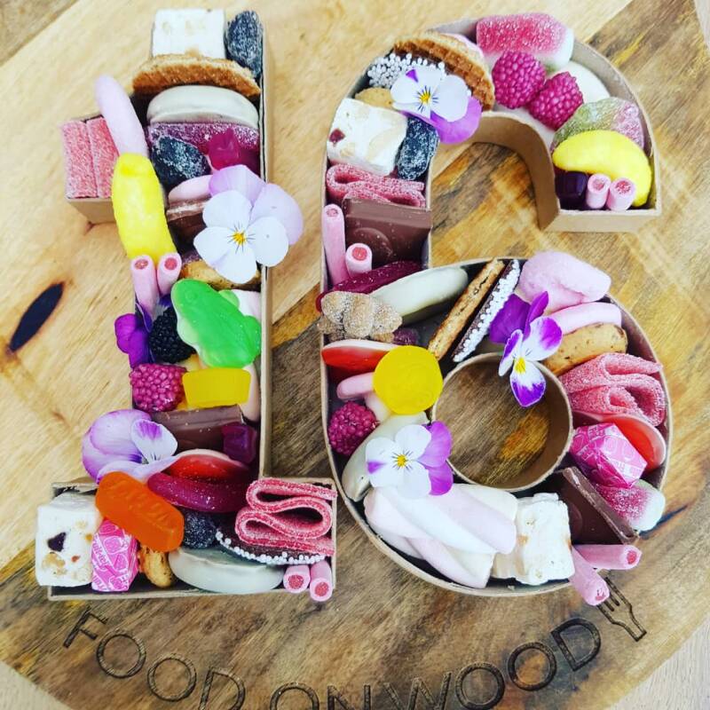 Smikkelletters- of Cijfer Snoep