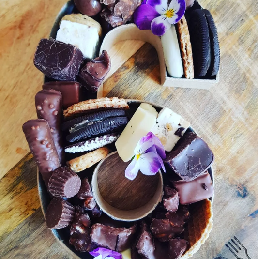 Smikkelletters- of Cijfer Koek en Chocolade