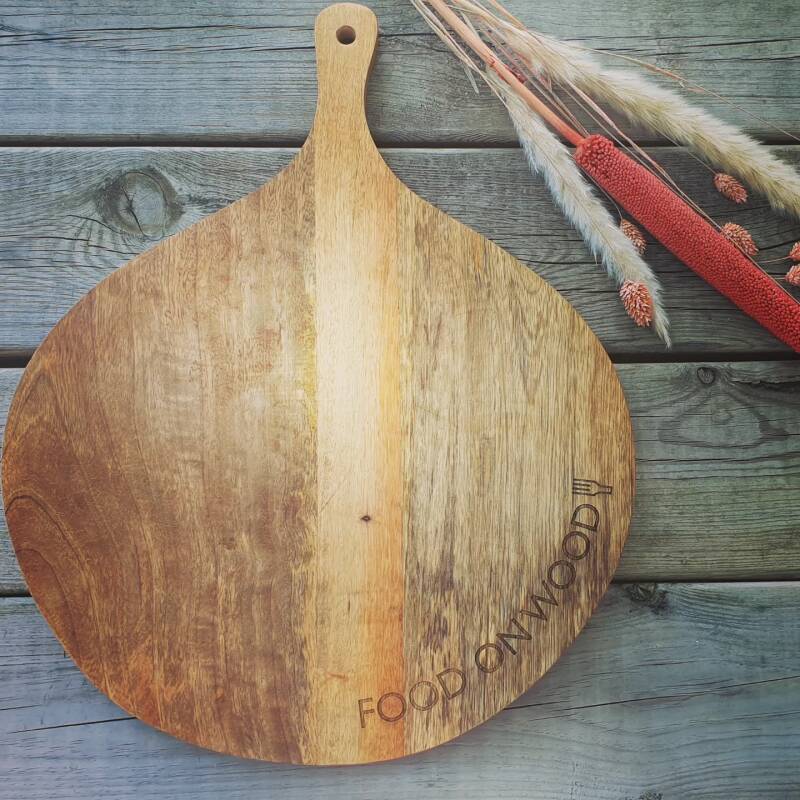 Borrelplank Food on Wood (Large)