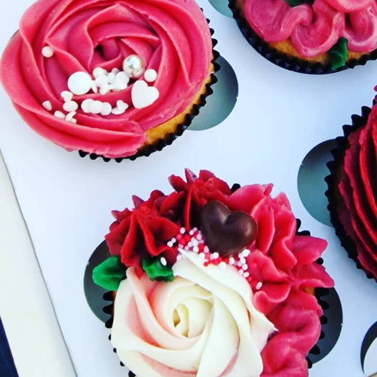 Cupcake - Pink Power (prijs per stuk, bestellen vanaf 6 stuks)