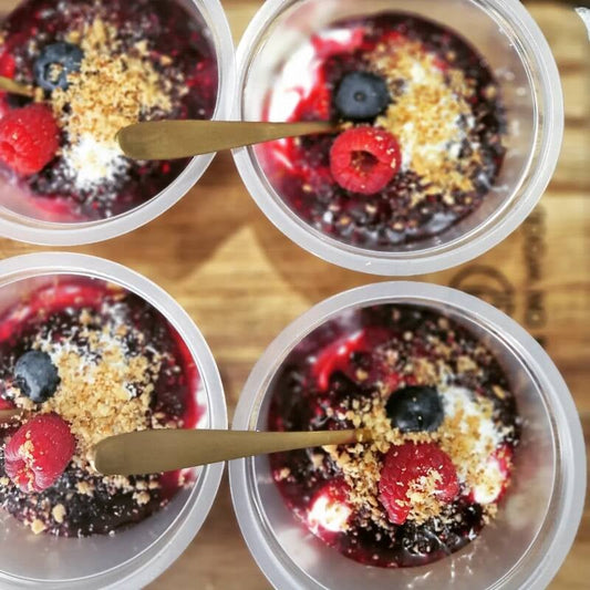 Fruit Fusion (Griekse joghurt, mascarpone en bosfruit)