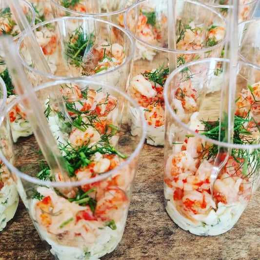 Rivierkreeft met o.a. mascarpone en dille