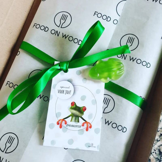 Opkikkertje per post (brievenbus) — Afhalen