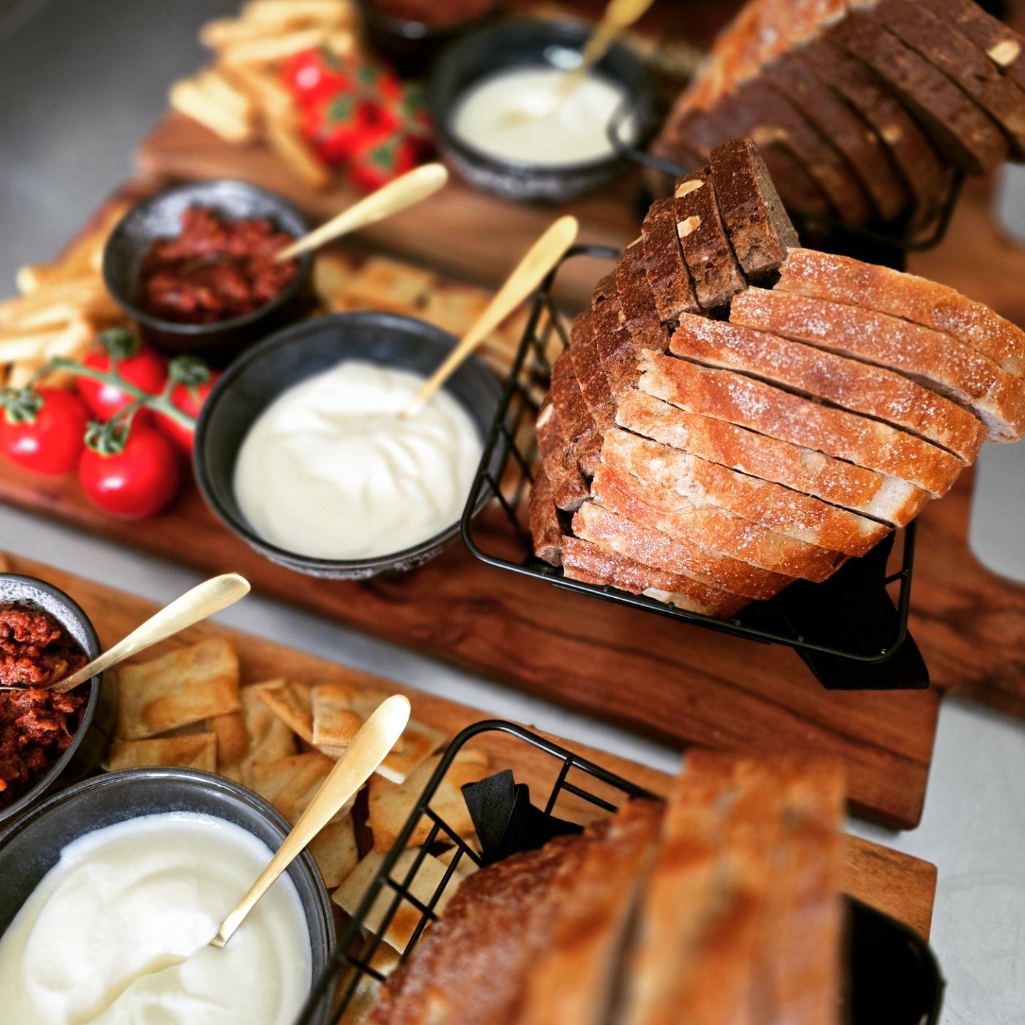 Broodplateau met smeer & dip