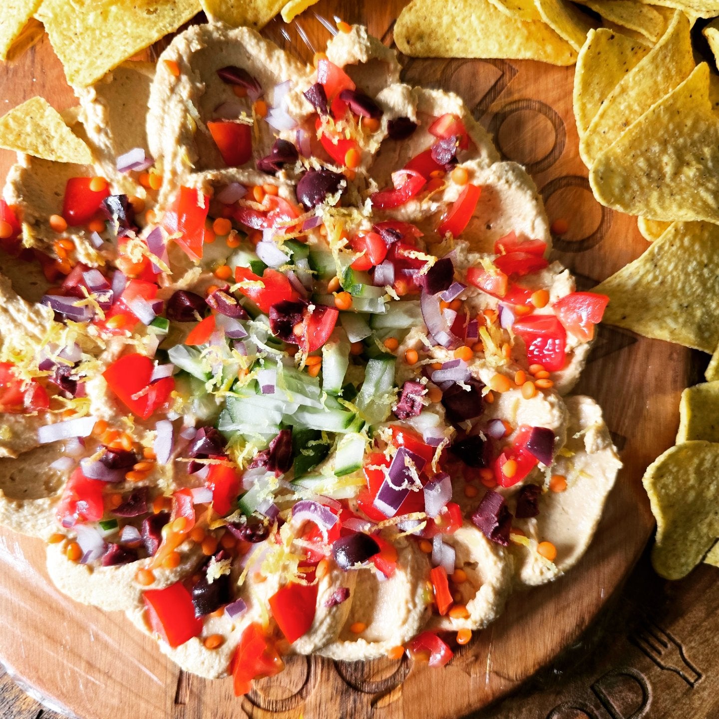 Hummus Board – Mediterraans & Kleurrijk